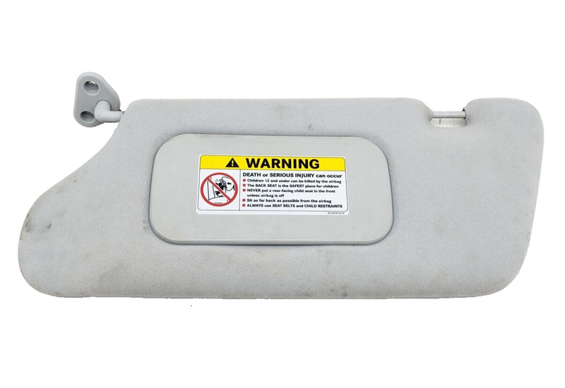98-05 Mercedes W163 ML500 ML320 Front Right Side Sunvisor Sun Visor Shade Grey