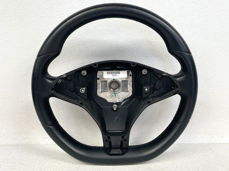 ⭐2012-2020 TESLA MODEL S FRONT INTERIOR DRIVER WHEEL TRIM BLACK OEM LOT2365