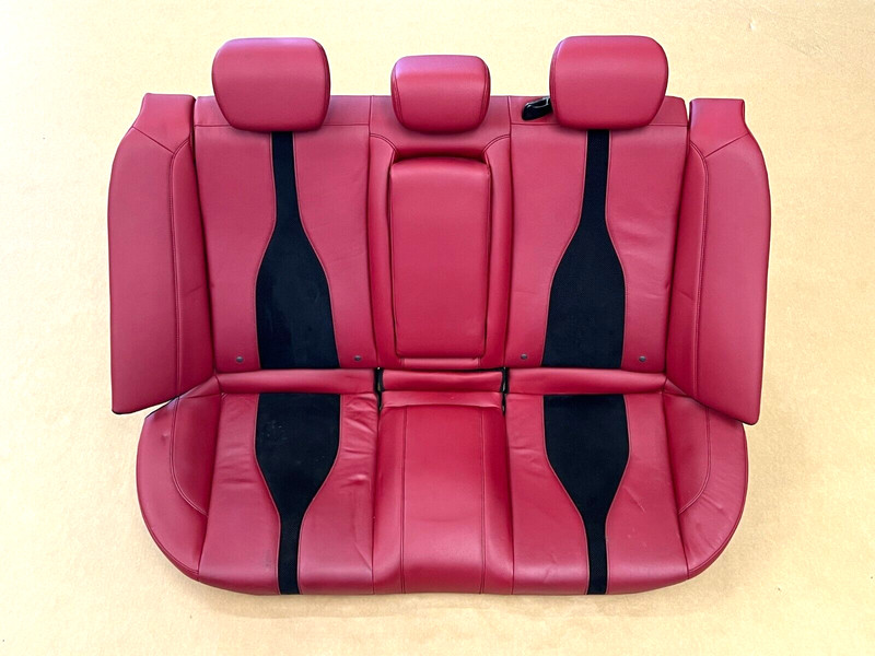 ⭐2019-2022 ACURA ILX A-SPEC REAR SEATS COMPLETE BENCH RED W/HEADREST OEM LOT2524