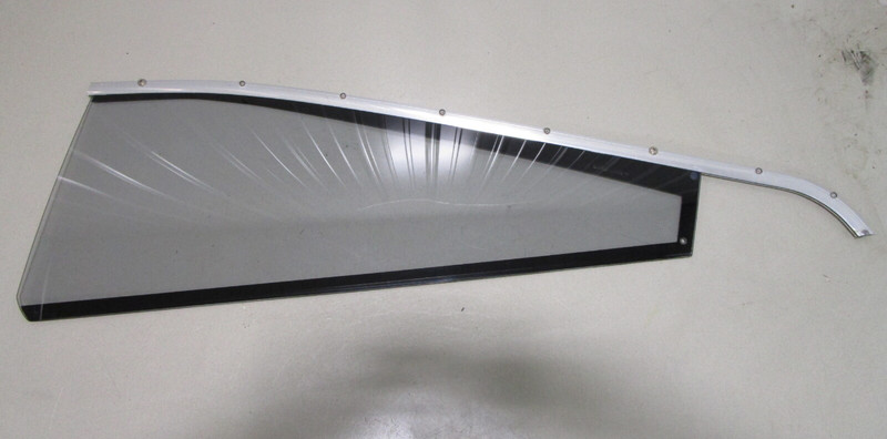 1988 Bayliner Capri 16' Left Rear Windshield Window Tinted 51 3/4" Long