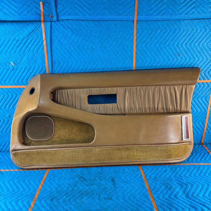1989–1991 Chrysler TC Maserati 46K Right Door Interior Trim Panel OEM