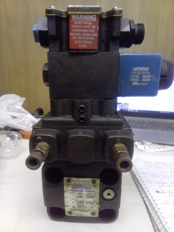 Vickers Multi-Press Relief Valve