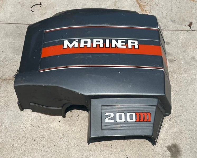 Mercury Mariner V-200 2.4L 135 150 175 200 Port Side Cowl Cover FRESHWATER!