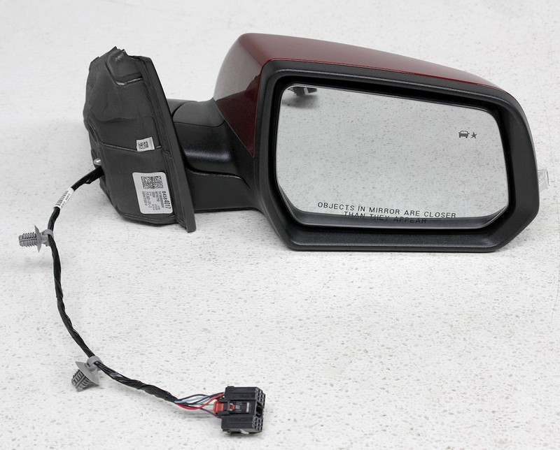 OEM Right Passenger Side Mirror For GMC Acadia Red Quartz 84584017 Scratches