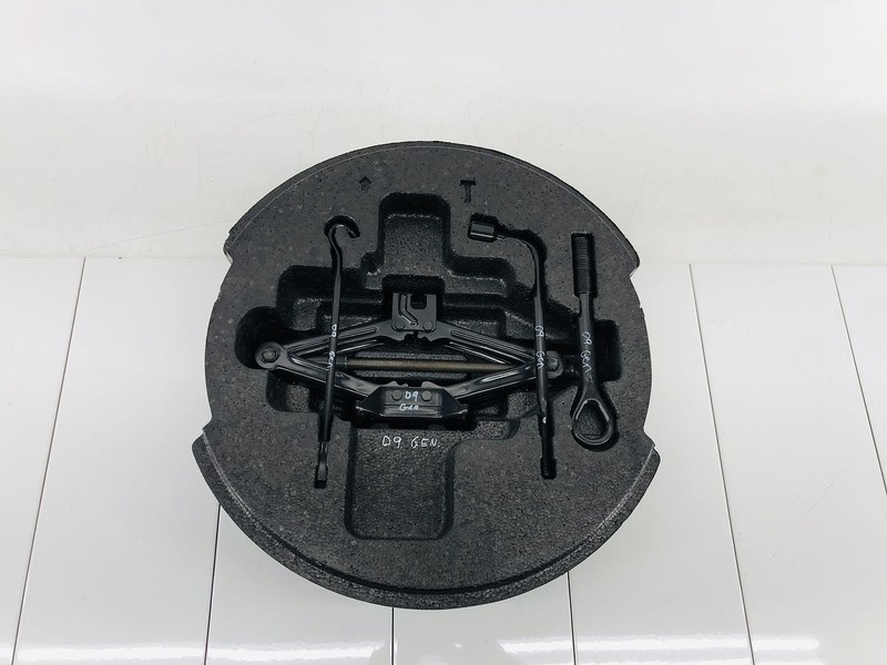 09-14 HYUNDAI GENESIS REAR TRUNK COMPARTMENT EMERGENCY SPARE TIRE TOOL KIT OEM