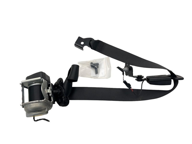 2016-2022 Mini Cooper Right Passenger Side Rear 2ND Raw Seat Belt Black