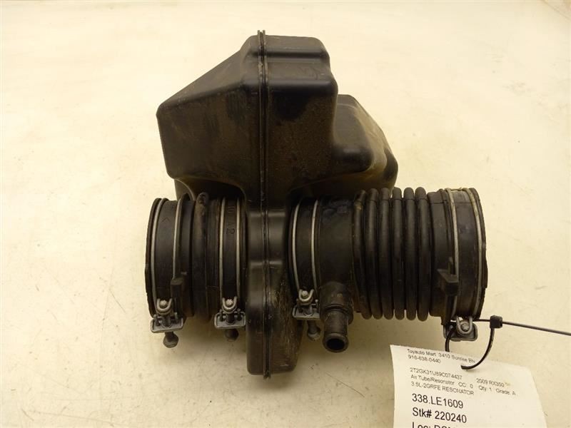 2009 LEXUS RX350 3.5L 6CYL AIR CLEANER RESONATOR TUBE ASSEMBLY