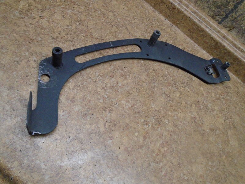 2011 Polaris Victory Cross Road 106 Left Side Saddle Bag Mount Support Brace 11
