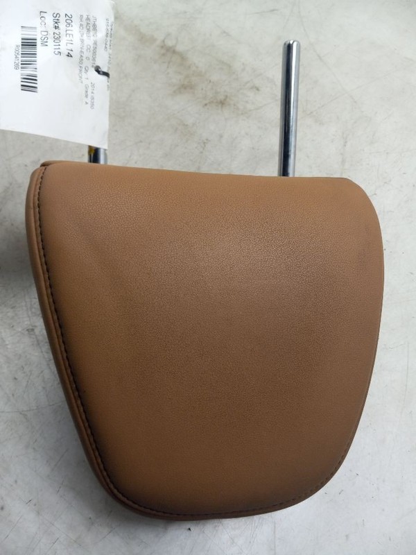 2014 LEXUS IS350 PASSENGER SIDE FRONT BROWN LEATHER HEADREST