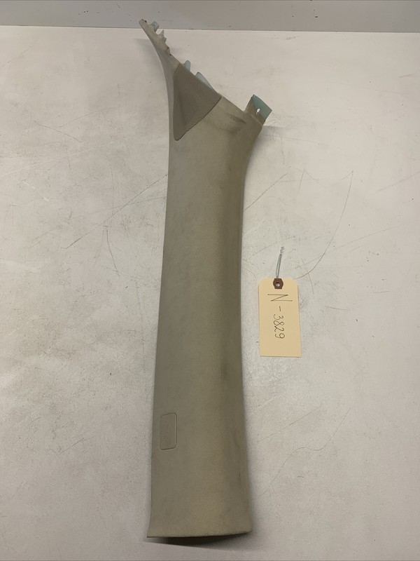 12-20 TESLA MODEL S FRONT LH DRIVER SIDE PILLAR TRIM A-PILLAR TRIM OEM 3829 U22