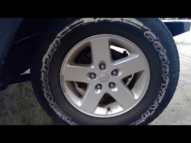 Rim Wheel VIN W 6th Digit Jk Body 17x7-1/2 5 Spoke Fits 07-18 WRANGLER 1645571