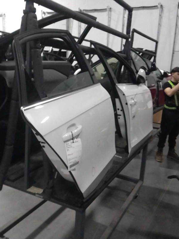 2015 AUDI A4 Rear Right Door White 37284 Used 132K Miles OEM Quality