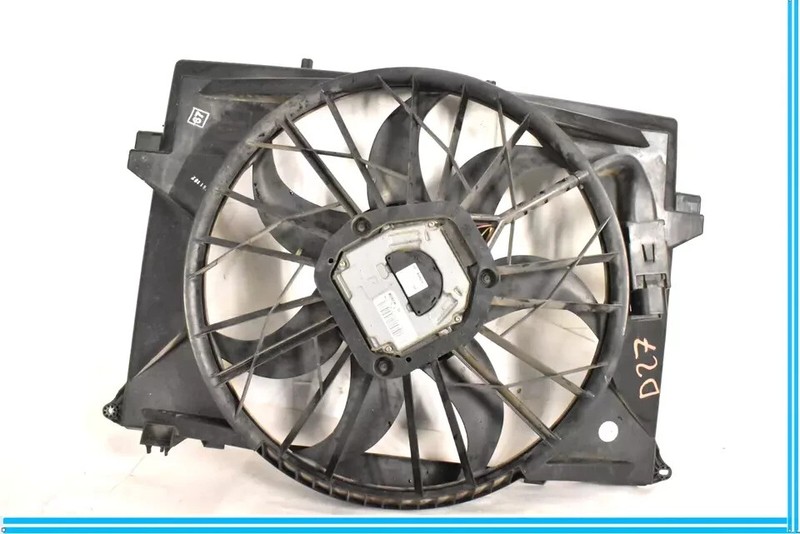 03-12 Mercedes R230 SL550 SL500 Engine Motor Cooling Radiator Fan Assembly OEM