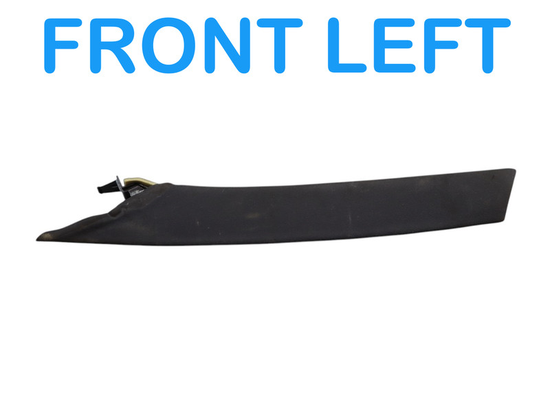 14-21 Maserati Ghibli Front Left Side Interior A Pillar Trim Panel Black Oem