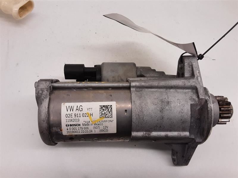 Starter Motor VIN U 5th Digit Fits 17-18 AUDI A3 3077267