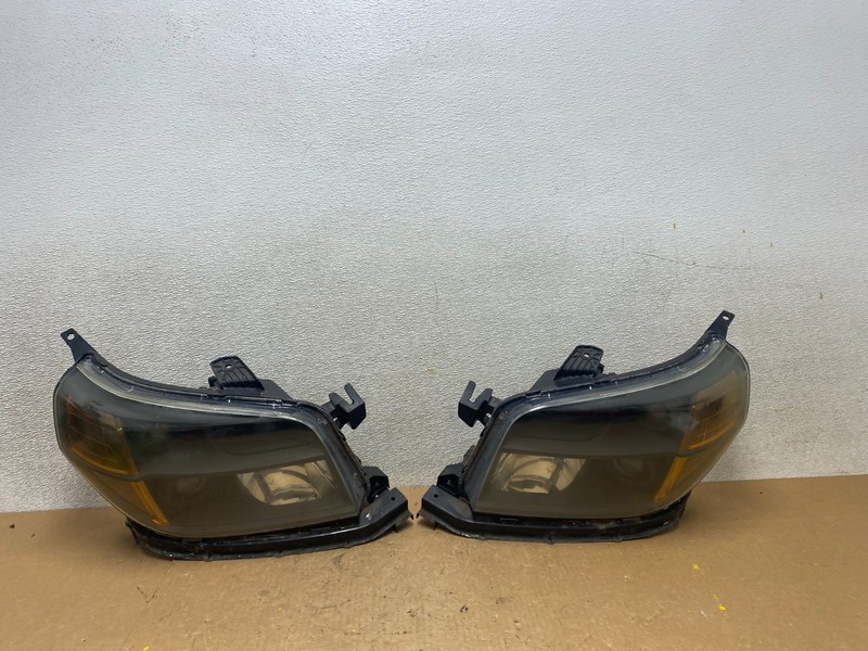 Halogen 2006 - 2008 Honda Pilot Left+Right Black Headlights Aftermarket Z7888 DG