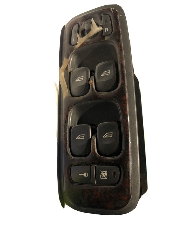 ✔️01-09 Volvo S60 80 XC70 V70 Driver Left Master Window Switch Control Brown OEM