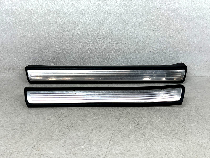 ⭐2014-2017 MERCEDES-BENZ S550 REAR SILL SCUFF PLATE COVER TRIM SET OEM LOT2707