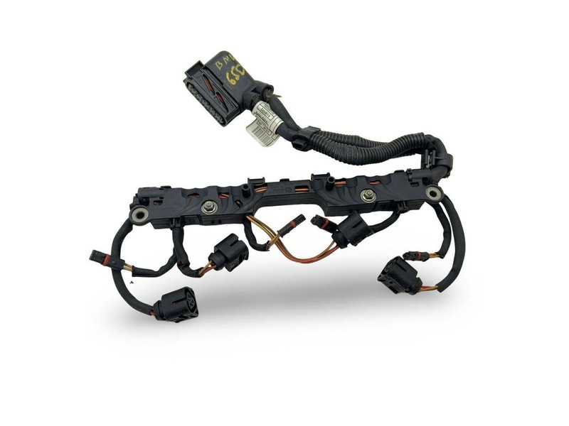 2009-2012 BMW 650i 750i INJECTOR WIRING HARNESS 4.4L N63 30K 30262