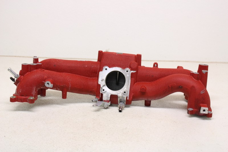Subaru STI EJ257 Red Intake Manifold Collector Genuine Oem 2015-2021