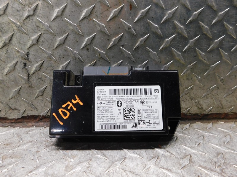 2016 JEEP PATRIOT COMMUNICATION TELEMATICS CONTROL MODULE OEM 05091959AC