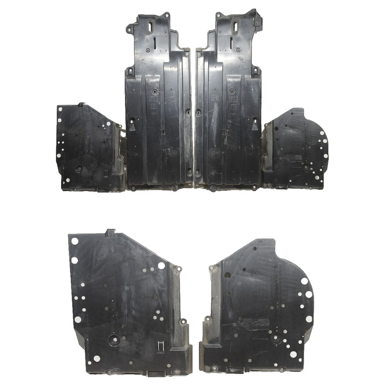 OEM 18-23 Subaru Crosstrek Underbody Floor Splash Shield Fuel Tank Protector SET