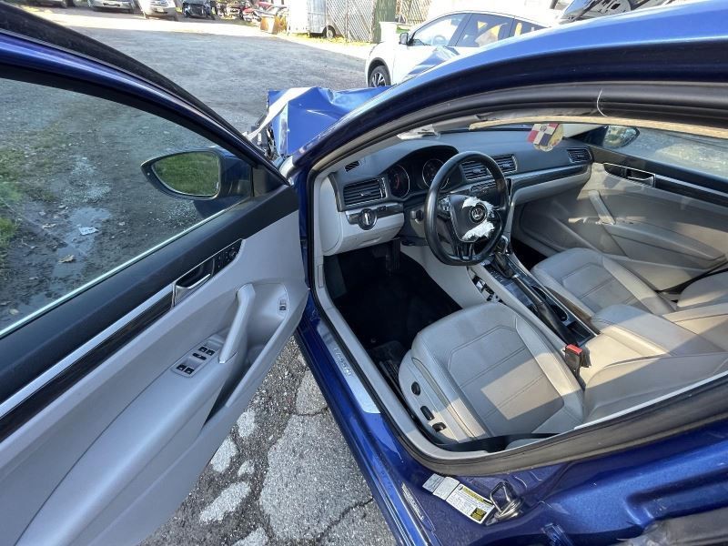 2012-2018 VOLKSWAGEN PASSAT LEFT A-PILLAR BLUE PC:0A0A 66K -SPORT- 50923