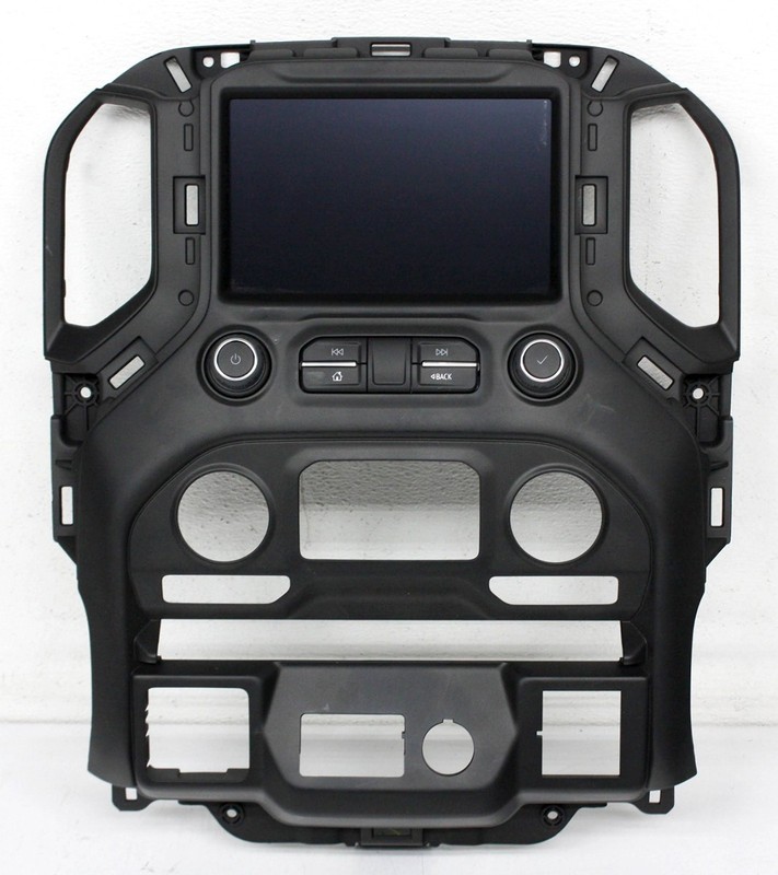 86825911 OEM Center Dash Screen with Bezel For GMC Sierra 2500, 3500