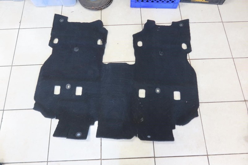2018-2023 Jeep Wrangler JL OEM Rear Floor Carpet Assembly 7BW00TX7AA