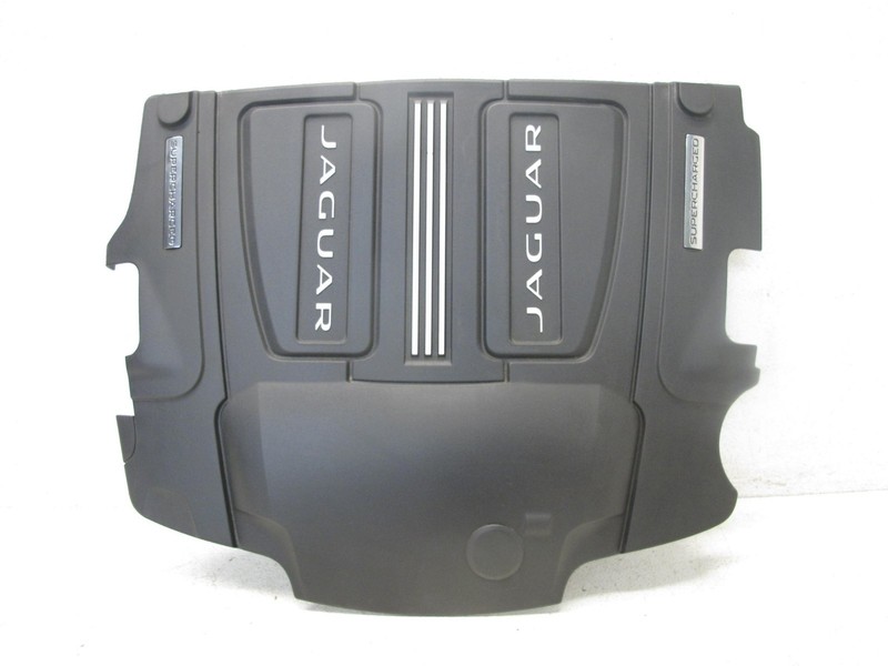 10-20 JAGUAR XF 3.0 5.0 SUPERCHARGER ENGINE MOTOR UPPER PLASTIC COVER OEM 092424