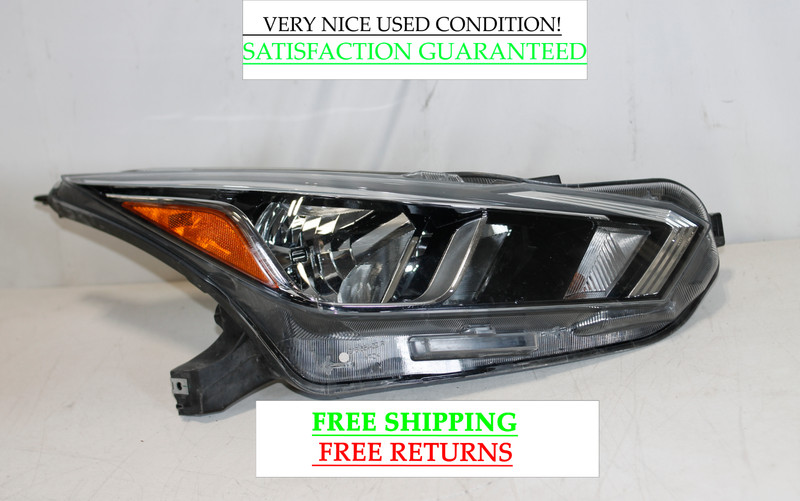 2020-2022 Nissan Versa Right Passenger Side Halogen Headlight Aftermarket