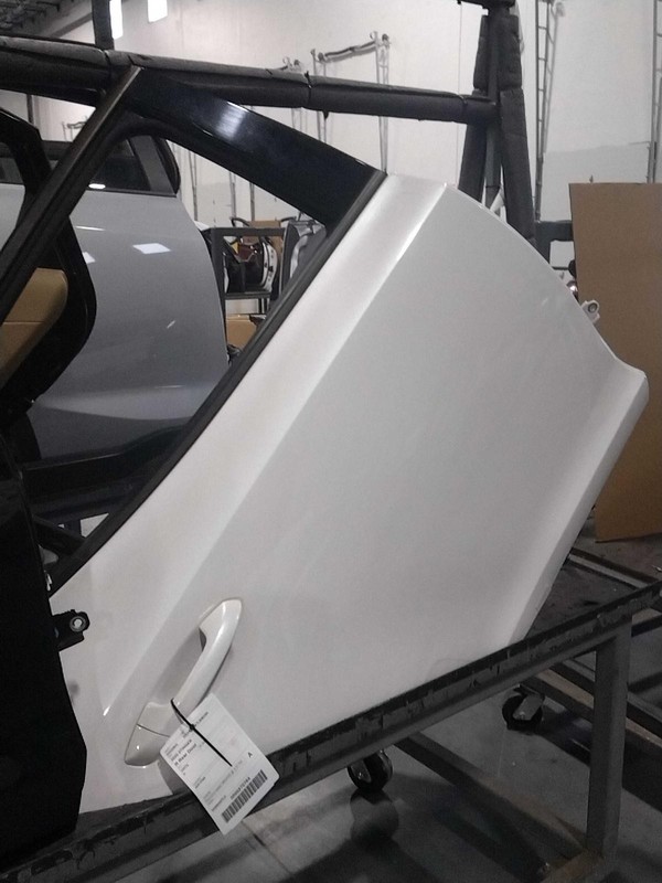 2020 KIA Stinger Rear Right Door White 649490 Used 89K Miles