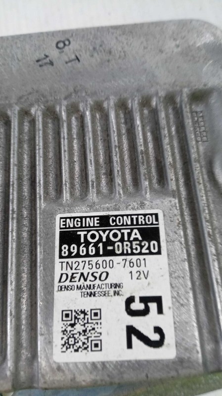 2016 Toyota RAV4 Engine Control Module ECM 2.5L OEM Maroon 896610R520