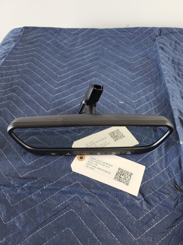 Used Oem GENESIS Interior Rear View Mirror 85101-G9000 for 2019-2021 G70 2.0L