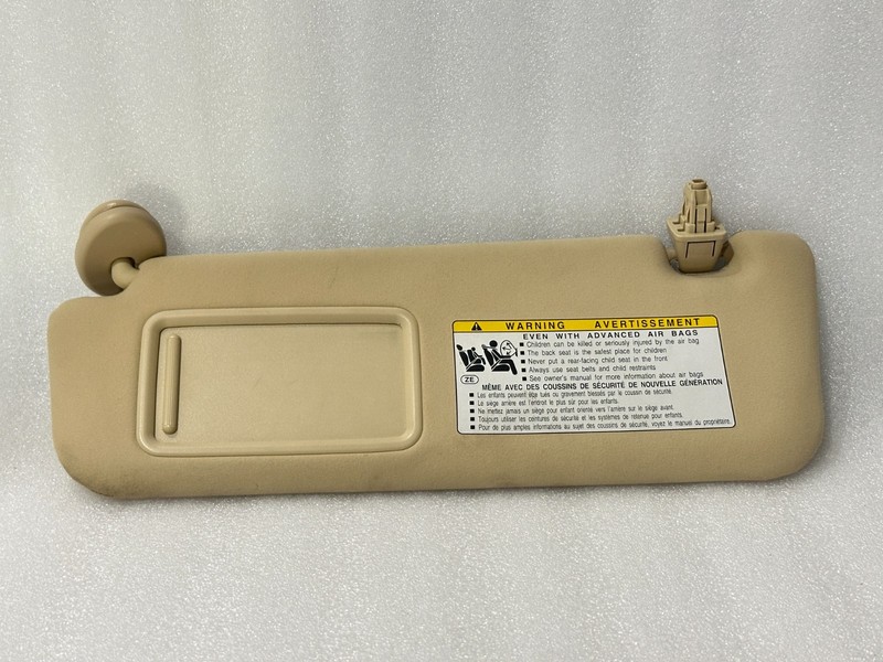 2010-2012 Lexus Ls460 Driver Sun Visor Mirror Left Sunvisor Tan UPUUC