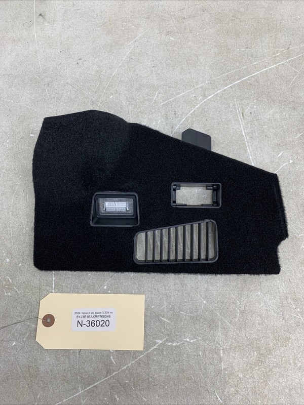 ⚡️24-25 Tesla Model 3 Driver Footwell Cover Assembly OEM 1715722-29-B 36020 B52