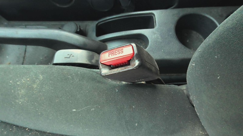 Front Seat Belt Buckle NISSAN VERSA hatchback 12