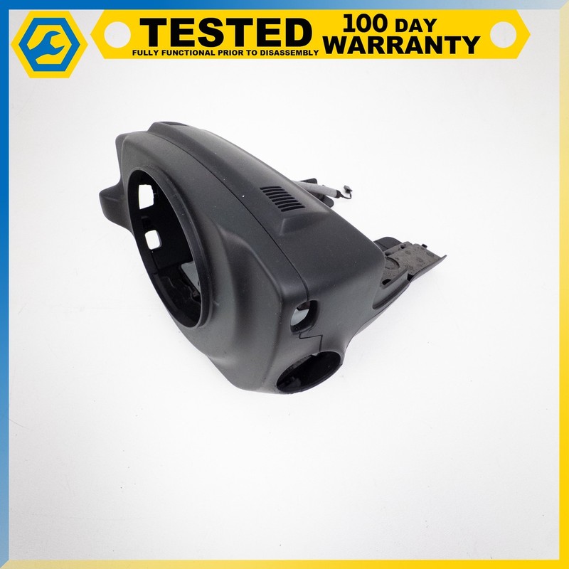 04-10 BMW M6 645CI 650CI STEERING COLUMN COVER PANEL TRIM ASSEMBLY BLACK OEM