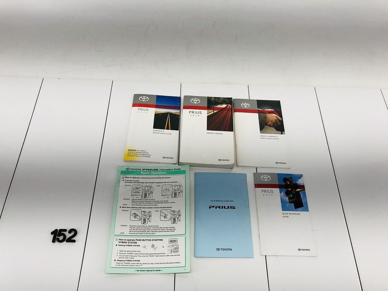 2010 TOYOTA PRIUS 1.8L HYBRID OWNERS MANUAL GUIDE BOOK HANDBOOK OEM