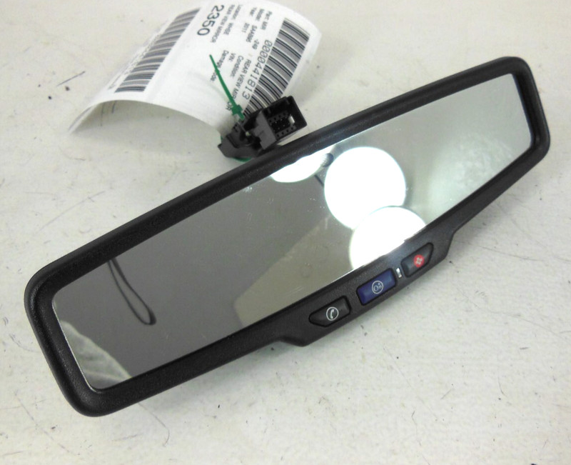 2011 11 Saab 9-5 Rear View Mirror OEM Automatic Dimming OnStar