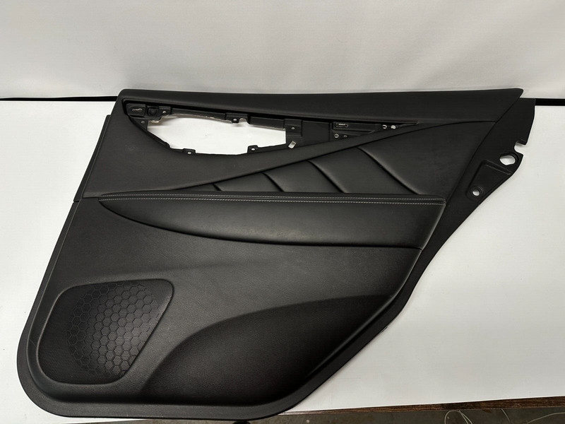 🟢 INFINITI Q50 2014-2017 OEMLeft Rear Passenger Door Panel BLACK 82976 4GA0A