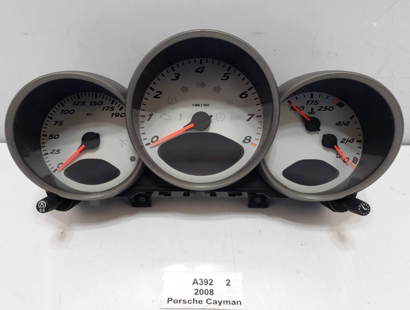 ✅ 05-08 OEM Porsche Cayman S 987 Boxster Speedometer Instrument Cluster Gauge