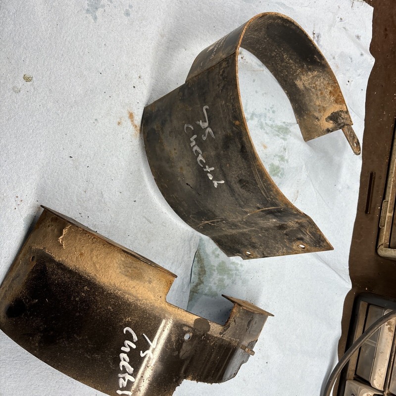1975 Arctic CatCheetah Vintage Snowmobile clutch, and belt guards