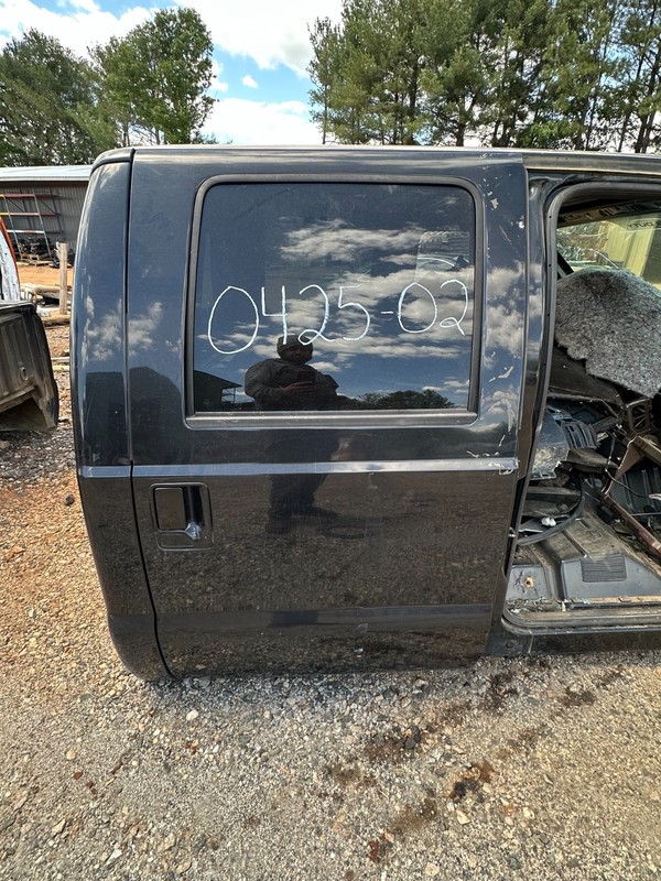 2008-2016 FORD F250 SD CREW CAB REAR RIGHT SIDE DOOR SHELL PANEL BLACK OEM