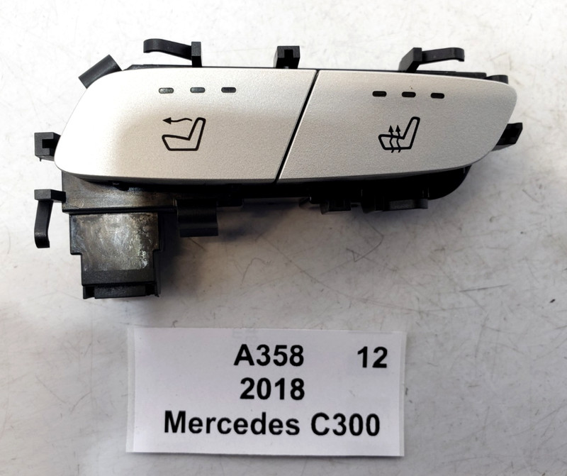 ✅ 17-23 OEM Mercedes C300 A205 Front Right Passenger Heated Seat Button Switch