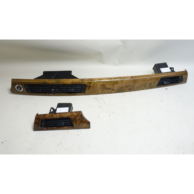 2007-2010 BMW E92 E93 3-Series 2door Front Dashboard Wood Trim Poplar w Vents