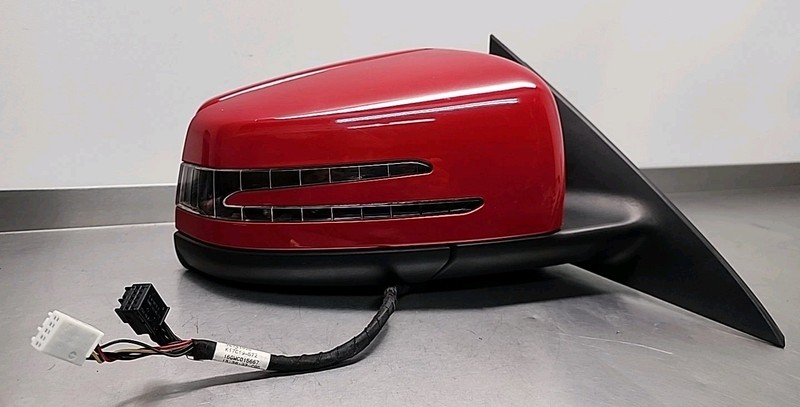 2014 15 16 MERCEDES CLA250 Right Passenger Door Mirror Blind Spot OEM Red