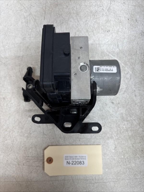 ⚡️20-22 TESLA MODEL 3 ABS ANTI LOCK BRAKE PUMP MODULE UNIT BRACKET 22083 U20