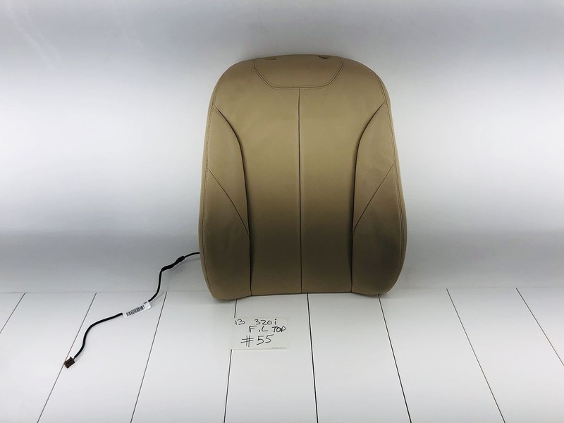 13-18 BMW 320I F30 FRONT LEFT DRIVER SEAT UPPER CUSHION PAD BEIGE OEM #55