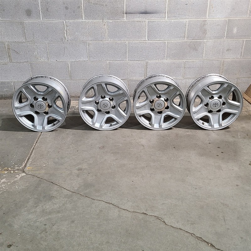 96-02 Toyota 4Runner SR5 SUV Oem 16x7.0 Aluminum Wheels Set (4) Aa7487 - Note